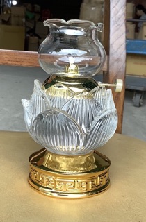 ĐÈN DẦU HOA SEN ( Mã 02)