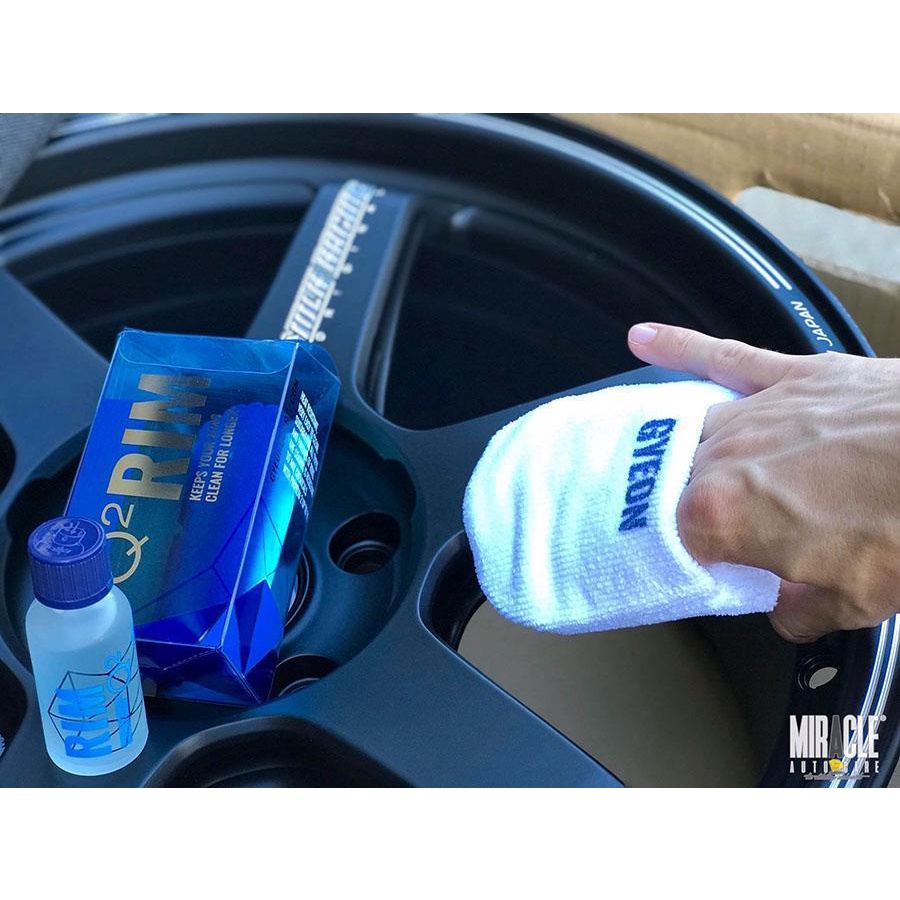BỘ 2 GĂNG TAY CHUYÊN DÙNG BÔI WAX VÀ DUNG DỊCH DƯỠNG BỀ MẶT DA, NHỰA, SƠN – GYEON Q2M MF APPLICATOR ducthanhauto