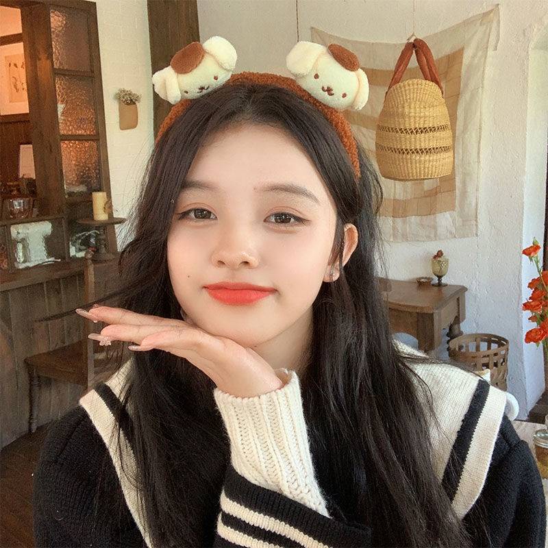 ✨✨Cài tóc bờm tóc thú bông Kuromi Sanrio đáng yêu