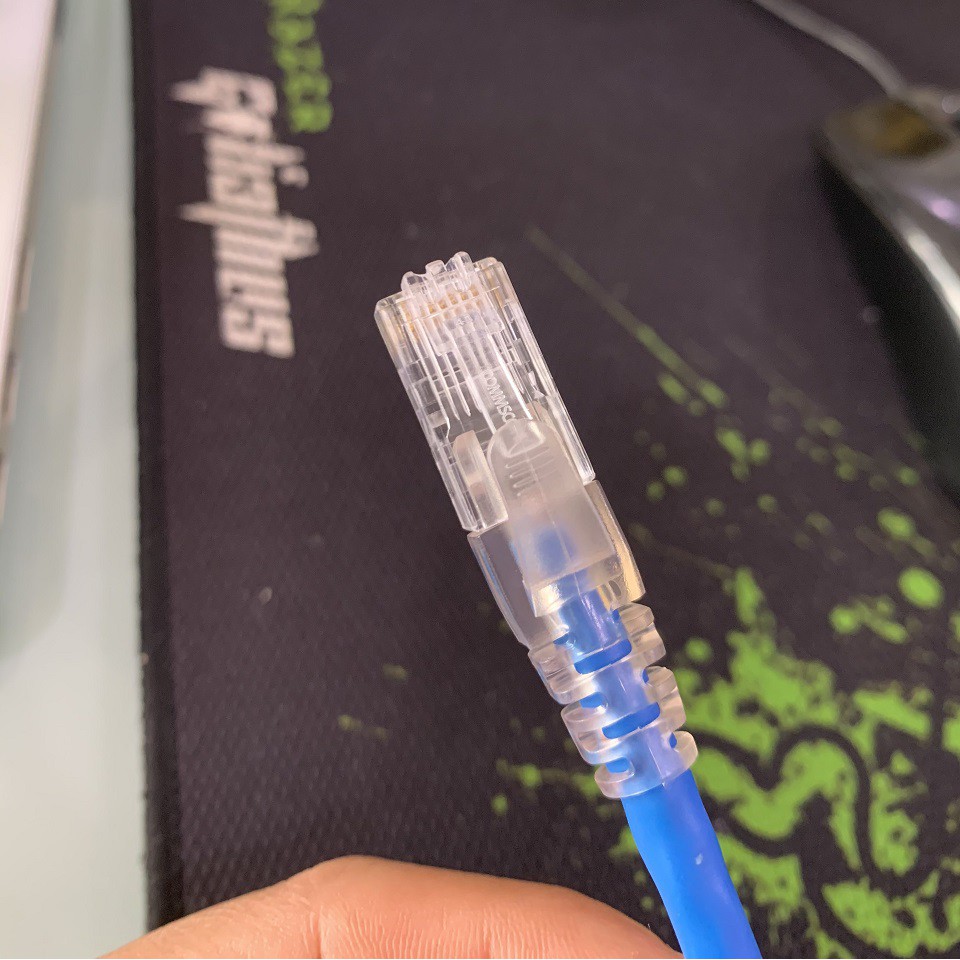 Đầu chụp RJ45, chụp nhựa Cat5/Cat6