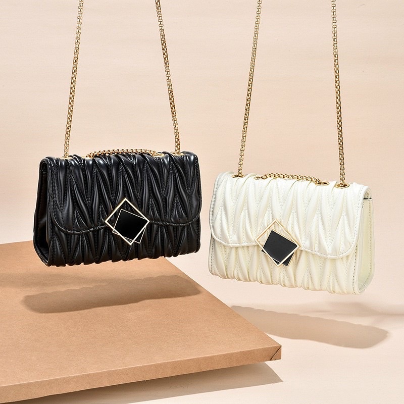 Túi Xách Nữ Đeo Chéo Thời Trang, Túi Nữ Khoá Vuông