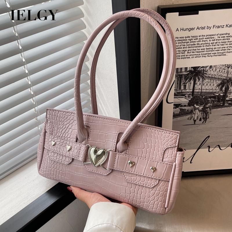 Túi Đeo Vai Cỡ Lớn Họa Tiết Da Cá Sấu Đơn Giản Thời Trang Cho Nữ