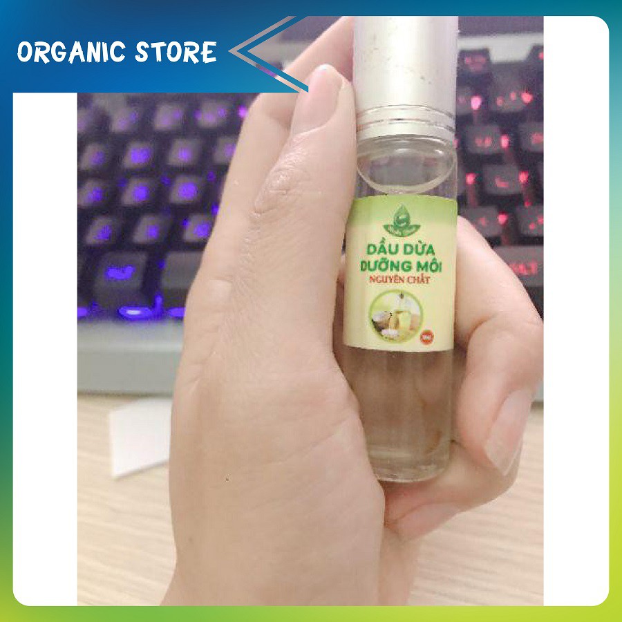 🌼 🌼 DƯỠNG MÔI LĂN BI - TINH DẦU DỪA BẾN TRE - TINH DẦULÀM ĐẸP - LỌ 10ML | BigBuy360 - bigbuy360.vn