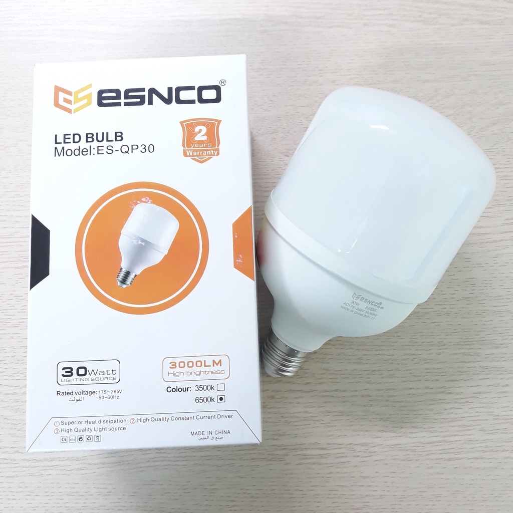Đèn led 30w ánh sáng trắng tiết kiệm điện - ESNCO