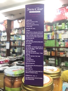 Dầu gội Snowclear 50ml