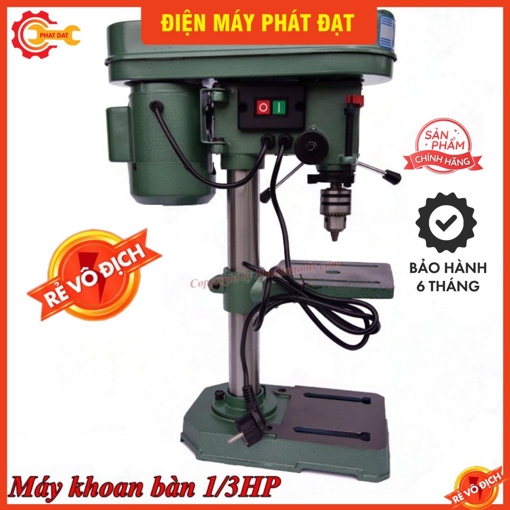 Máy khoan bàn MINI XQ-13 1/3 HP Chính Hàng BH 12 Tháng