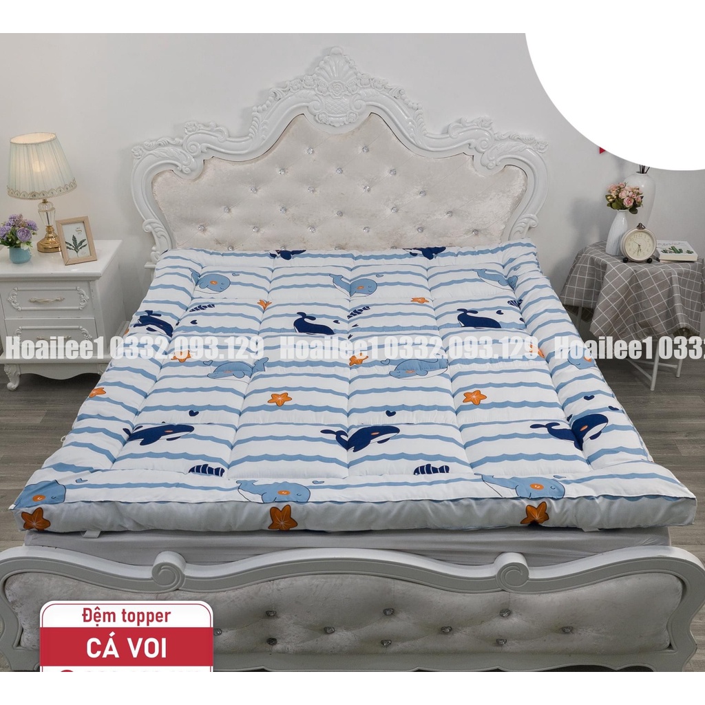 Topper Nệm trải giường hay trải sàn nệm trải giường nhiều kích thước m6 m8 2m2