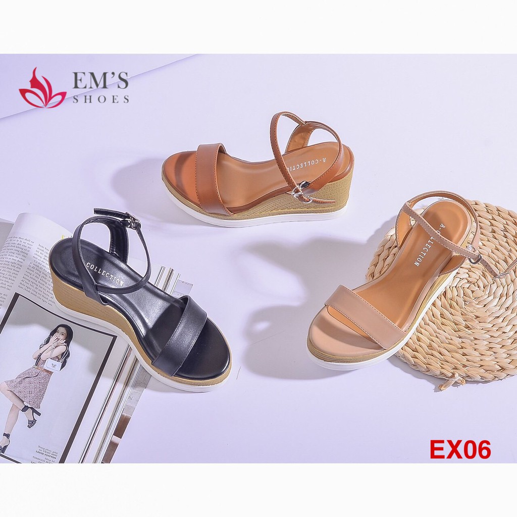 [Hàng VNXK ] [Ảnh thật 100%] Sandal đế xuồng đẹp Em’s Shoes MS: EX06