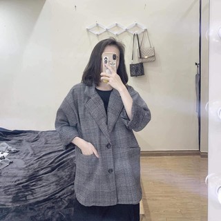 BLAZER KẺ áo
