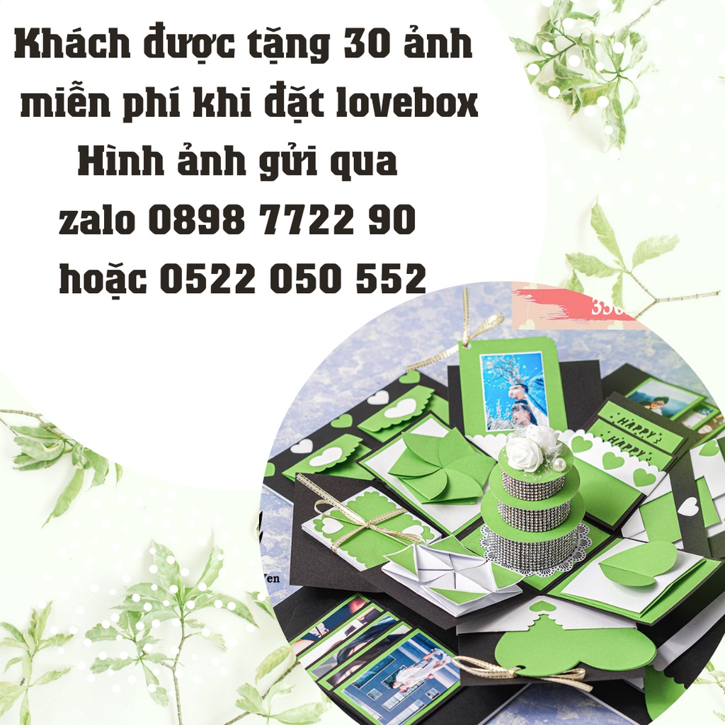 [ FREE SHIP] Hộp quà tặng love box