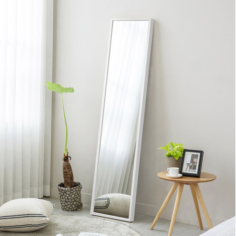 Gương Soi Toàn Thân Khung Gỗ Có Chân Tự Đứng Size 40 - STANDING MIRROR - ORI NỘI THẤT HÀN QUỐC