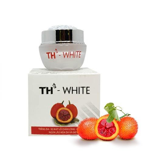 Kem Trắng Da Se Khít Lỗ Chân Lông Chống Nắng Ngừa Lão Hóa Da Và Giữ Ẩm TH White 12g