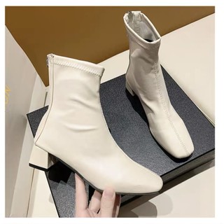 💞[ HÀNG ORDER] Boot cao cổ- bốt da cao gót 4cm của Sean