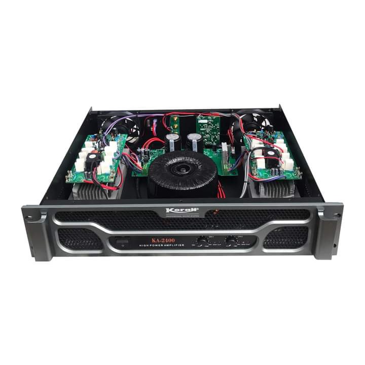 CỤC ĐẨY CÔNG SUẤT KORAH KA-2400 HÀNG CHÍNH HÃNG CÔNG NGHỆ CLASS AB,CÔNG SUẤT 425W/ 1 KÊNH