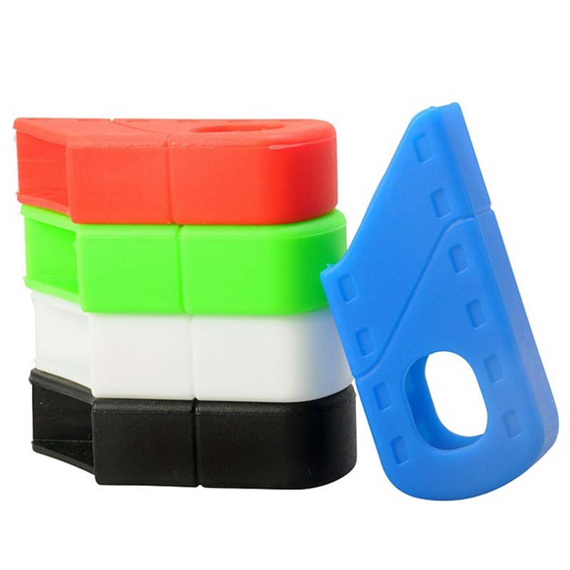 Set 2 Bọc Cao Su Bảo Vệ Giò Dĩa Xe Đạp Màu Đen
