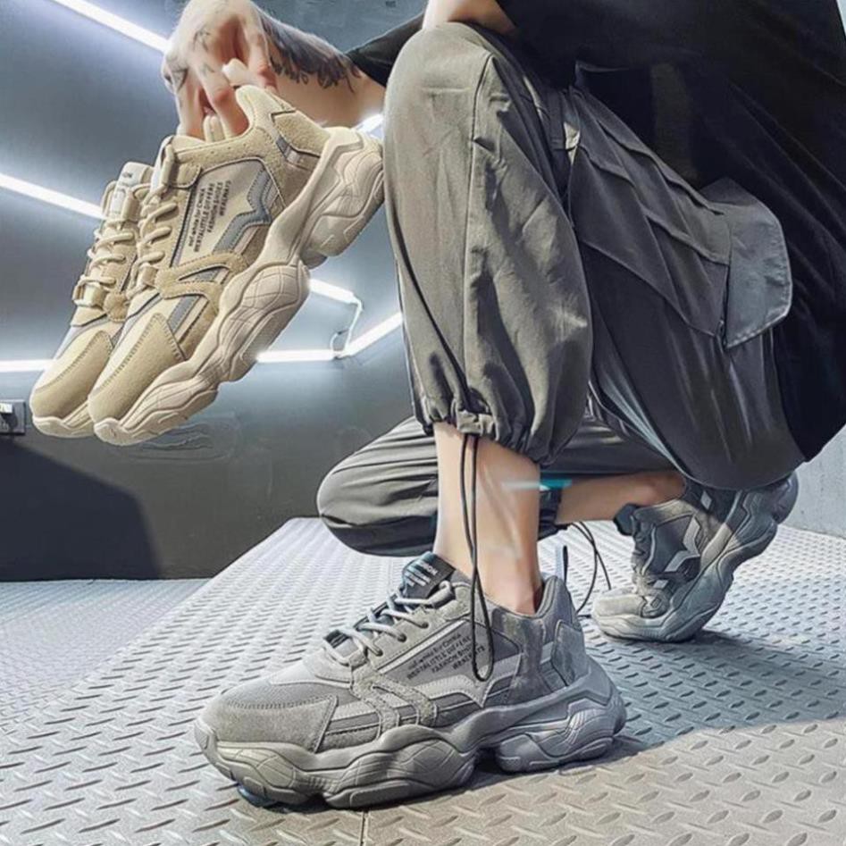 Giày Sneaker Nam TKTMS41 Giày Thể Thao Nam Cao Cấp Mẫu Mới Trend 2021  Tăng Chiều Cao Chính Hãng TKT STORE Size (39-43)