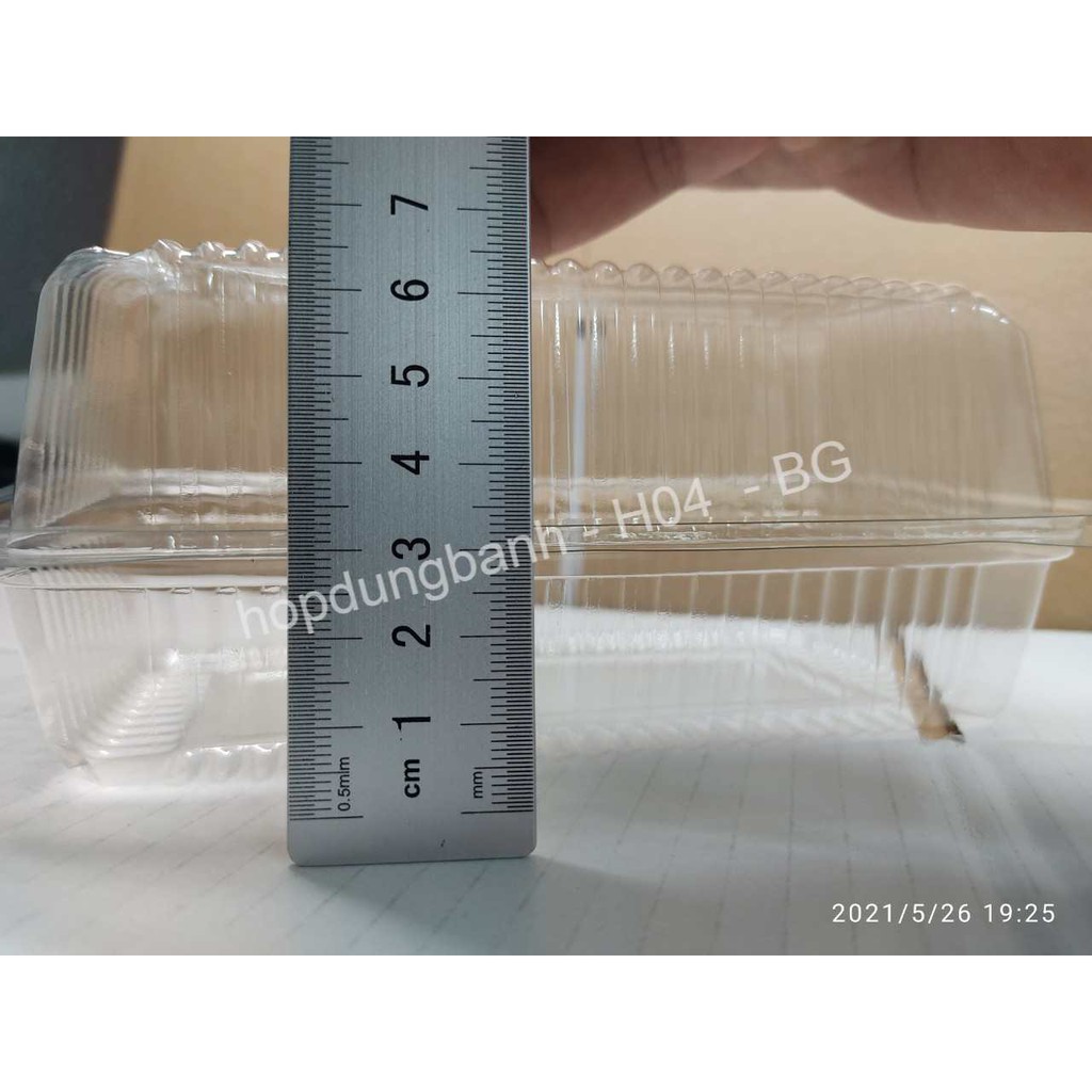 50 - 100 Hộp H04- Đựng Bánh 17 CM x 8,5 x 7cm - H04