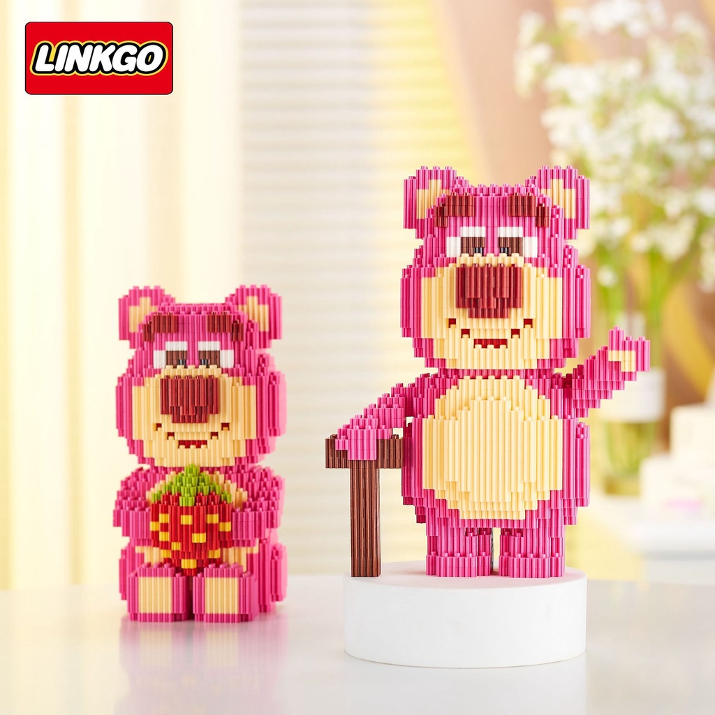 Đồ Chơi Lắp Ráp Mô Hình Gấu kuromi Dễ Thương Cho Bé