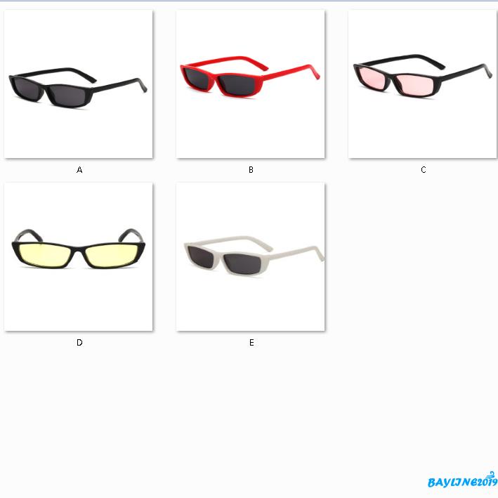 Kính mát gọng nhựa nhiều màu sắc thời trang