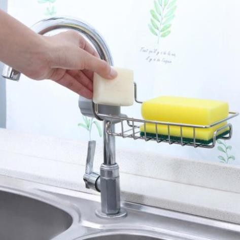 Khay Inox Gắn Vòi Rửa Chén