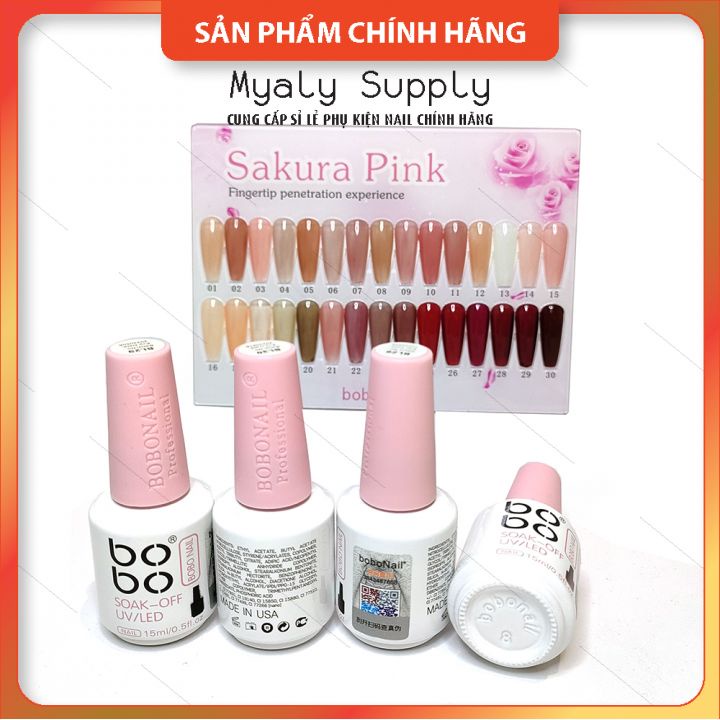 Sơn Gel Thạch Lẻ Chai Bobo 30 Màu 35 Đến 64