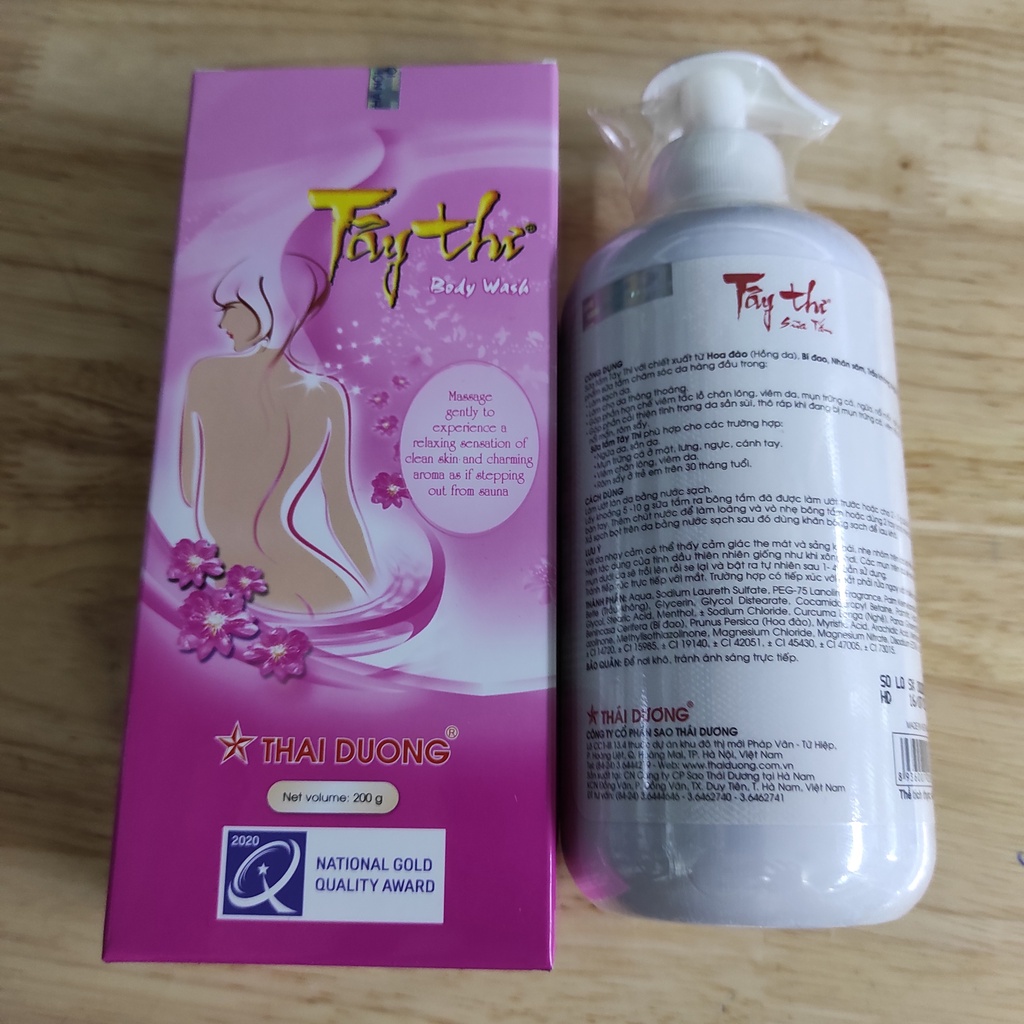 Sữa tắm Tây Thi 200ml - 480ml - Sao Thái Dương