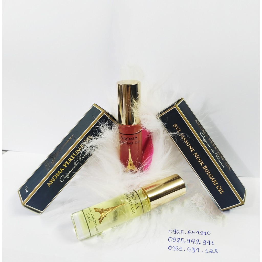 BVL JASMIN NOIR tinh dầu lăn mini  12ml - JASMINE NOIR