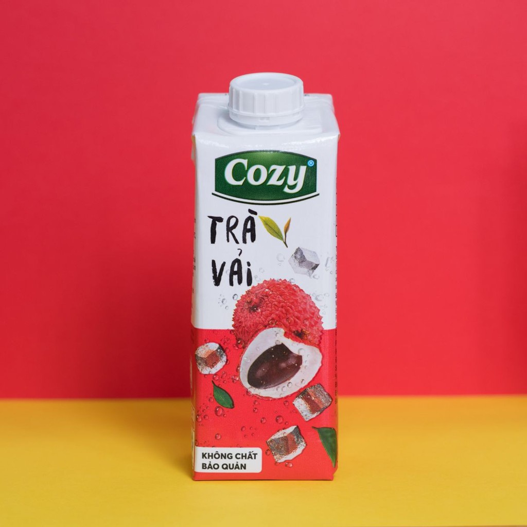 Trà vải Cozy hộp 225ml