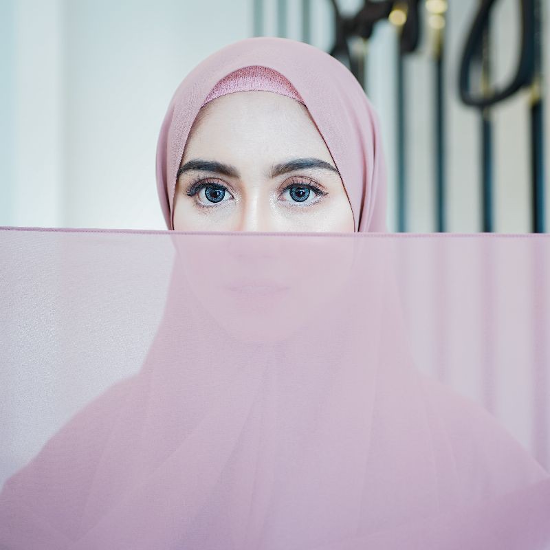 Khăn Trùm Đầu Hijab Pashmina Tức Thì