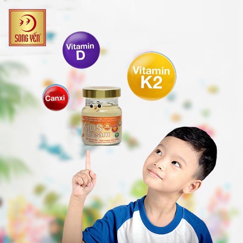 Nước Yến Dành Cho Trẻ Em Kids Dream - Yến Sào Song Yến - Hộp 6 Lọ x 70ml