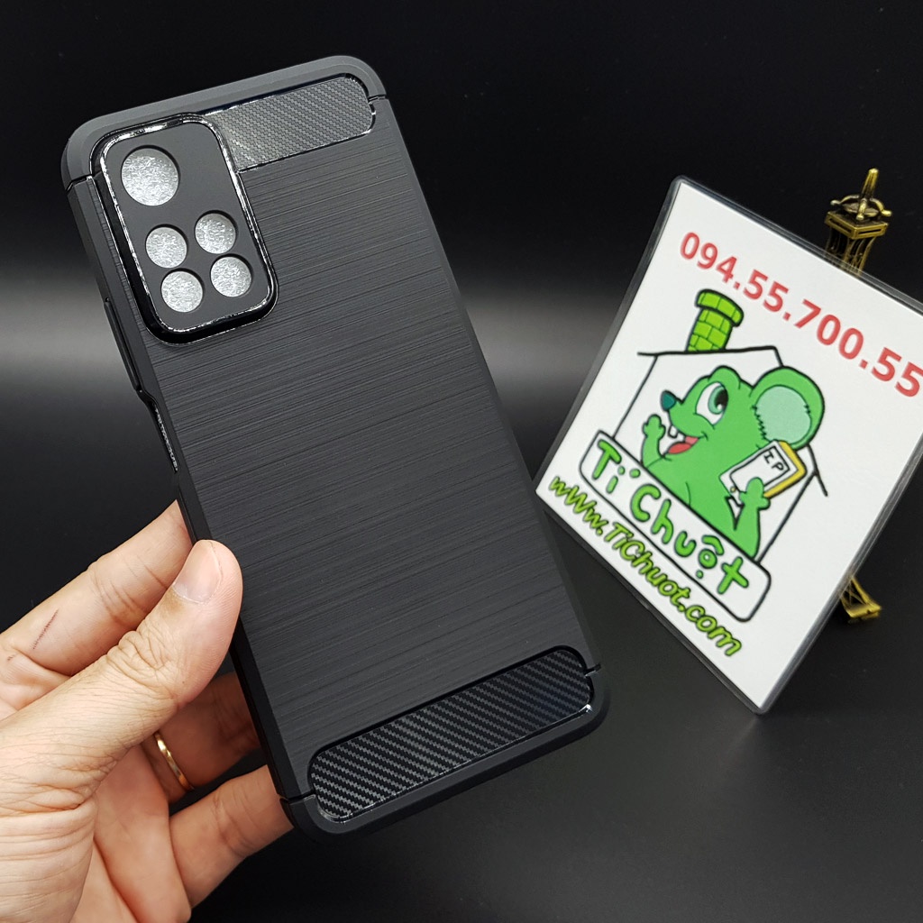 Ốp Lưng Xiaomi Redmi Note 11 PRO NỘI ĐỊA CHINA Dẻo Carbon Phay Xước Chống Sốc