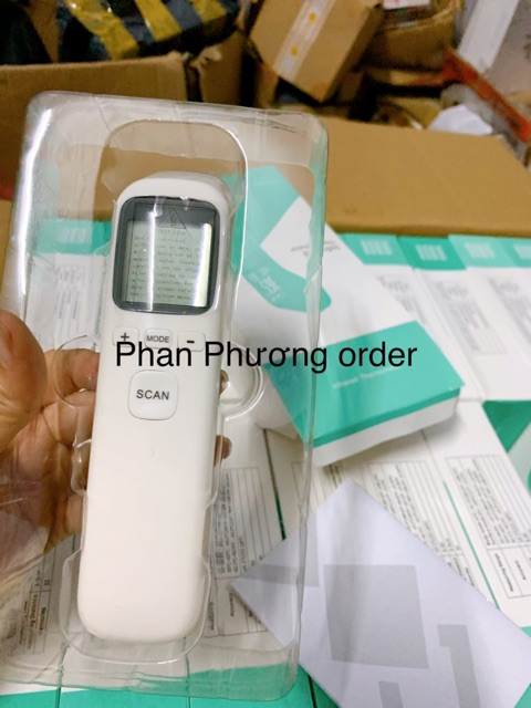 Ck1803- Nhiệt kế điện tử hồng ngoại đa năng- Bản Scan tiêu chuẩn Châu Âu!