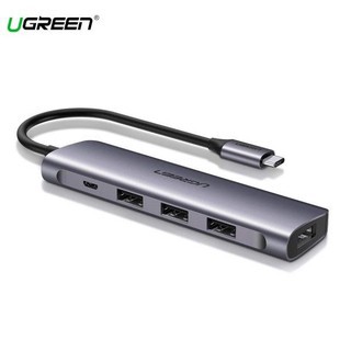 Bộ chia USB Type C sang  4 port USB 3.0 Ugreen 50979  - Hàng chính hãng