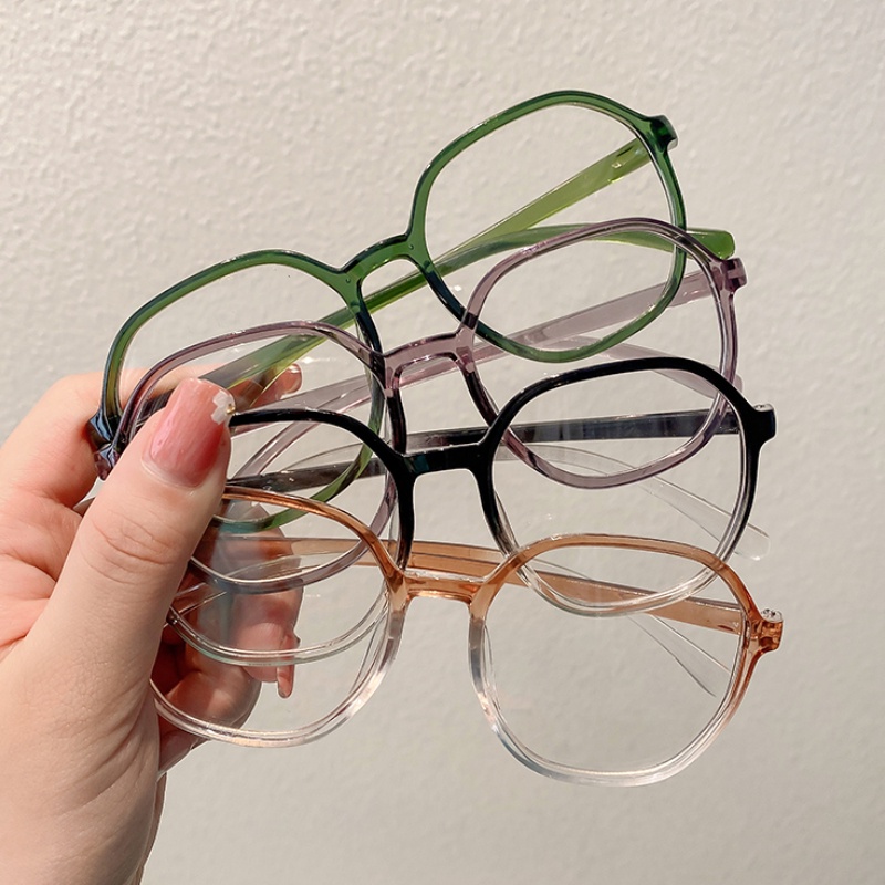 Mắt Kính Gọng Tròn Màu Gradient Siêu Nhẹ Thời Trang Hàn Quốc 2022