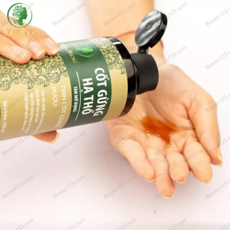 Cốt gừng hạ thổ tan mỡ bụng (Chai 200ml) - Wonmom (Việt Nam)