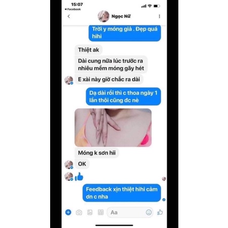 Dưỡng cứng móng kích nhanh ra làm hồng móng