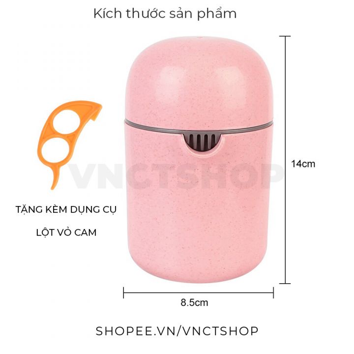Dụng cụ vắt cam đồ vắt ép nước cam hoa quả trái cây bằng tay nhựa lúa mạch cầm tay