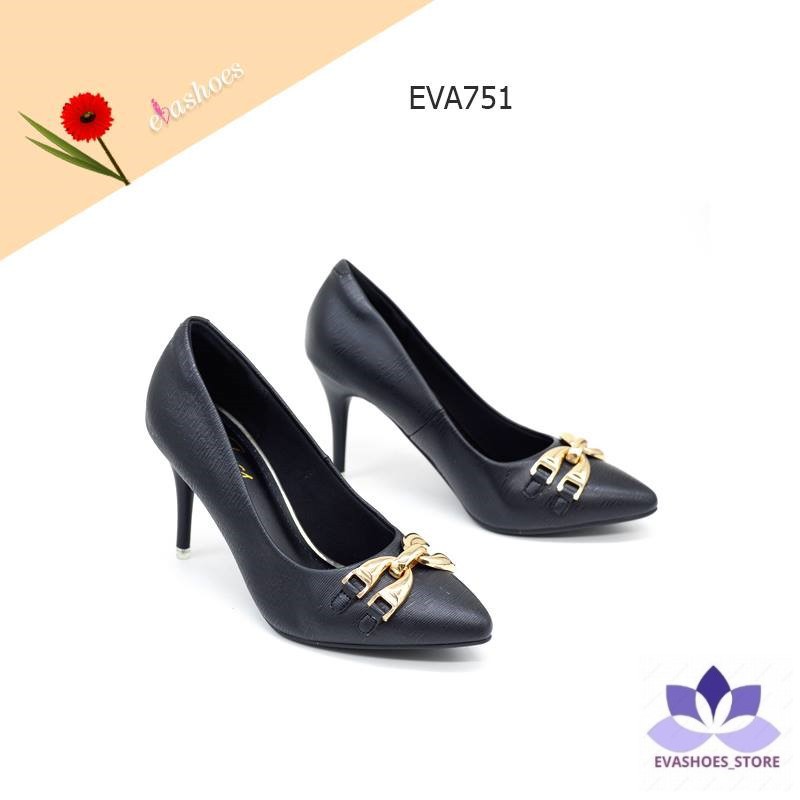 Giày gót nhỏ cao sang chảnh, đẹp chính hãng Evashoes Eva751