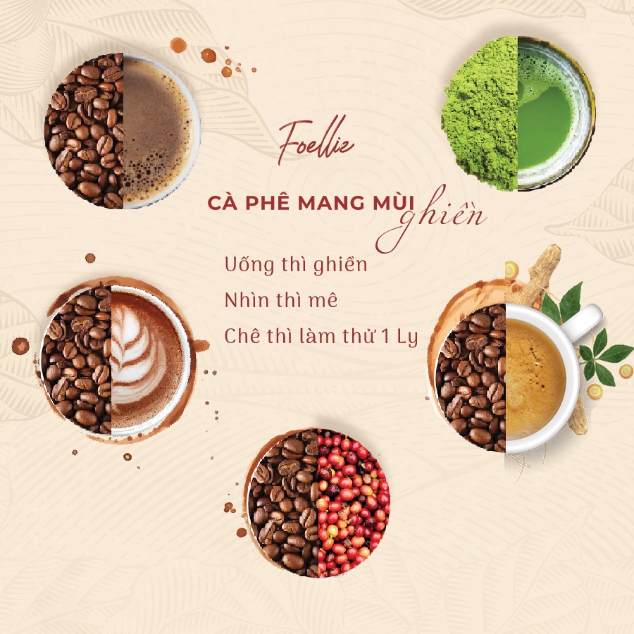 Cafe Foellie Gangnam Coffee hương vị Mocha Chocolate 13g