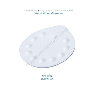 Van trắng máy hút sữa dùng cho máy medela pump - sản xuất bởi Maymom
