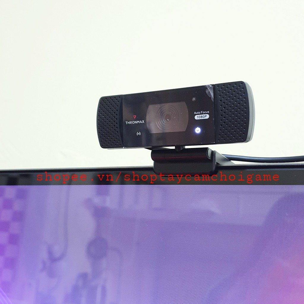 Webcam Thronmax STREAM GO X1 Pro 1080p auto focus thích hợp cho live stream, dạy và học online | BigBuy360 - bigbuy360.vn