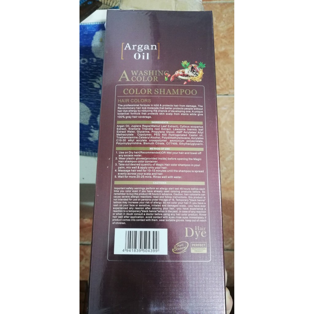 [CHÍNH HÃNG] Dầu gội phủ bạc tóc thảo dược Colagen 500ml CT92 | BigBuy360 - bigbuy360.vn