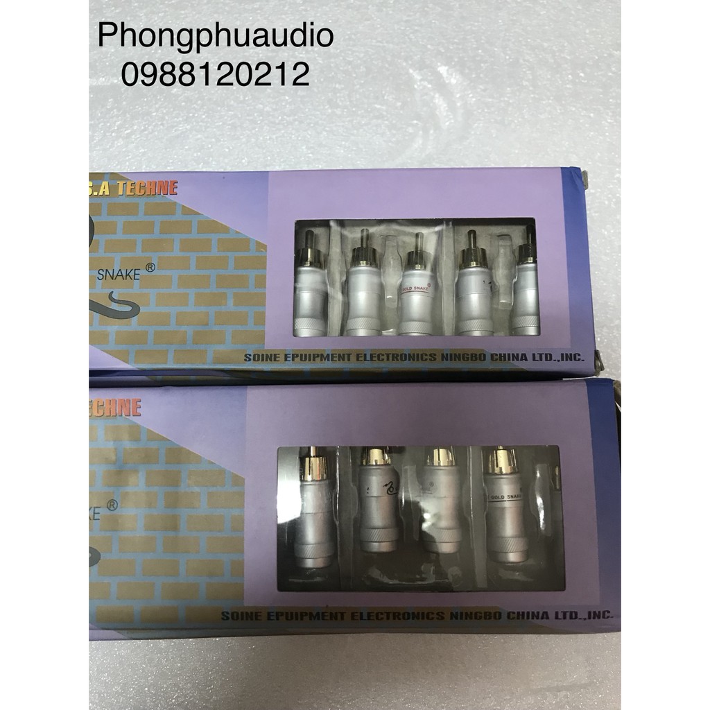 Rắc Av hàn dây Gole snake bạc