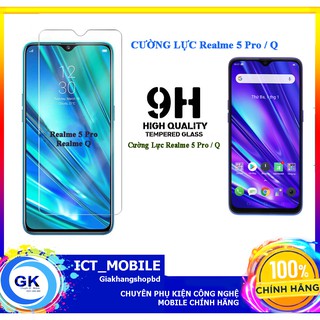 Kính Cường Lực 9H Dành Cho Realme 5 Pro / Realme Q / Realme 3 Pro - Chính Hãng
