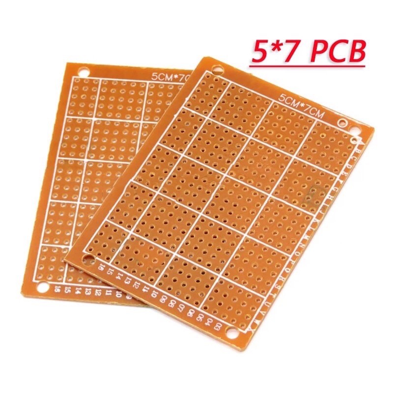 Mạch in PCB đục lỗ 5x7cm