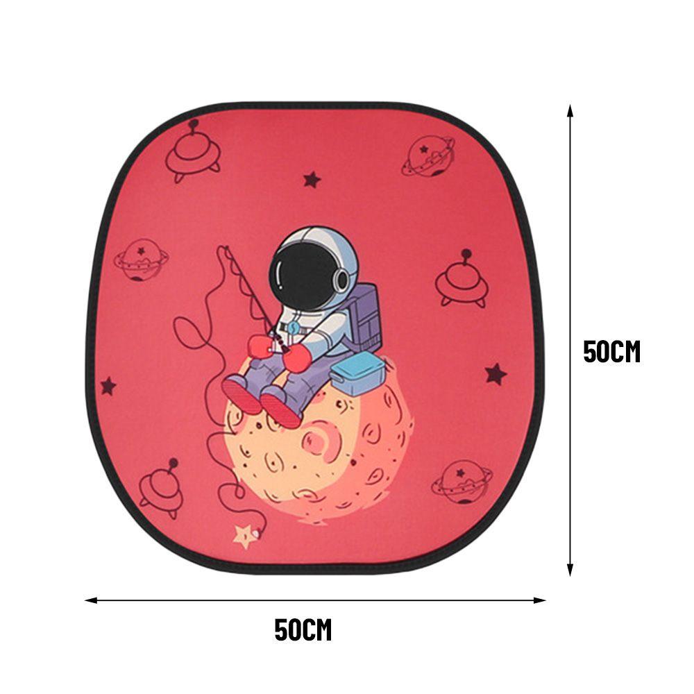 MYRONGVN Đệm Lót Ghế Hành Khách Chống Trượt Hình Phi Hành Gia Xinh Xắn Tiện Dụng