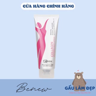 Dưỡng Thể Trắng Da Chống Nắng Benew Collagen Whitening Body Lotion - 200ml