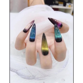 set sơn gel mắt mèo 9D 15 chai ( tặng kèm bảng màu )