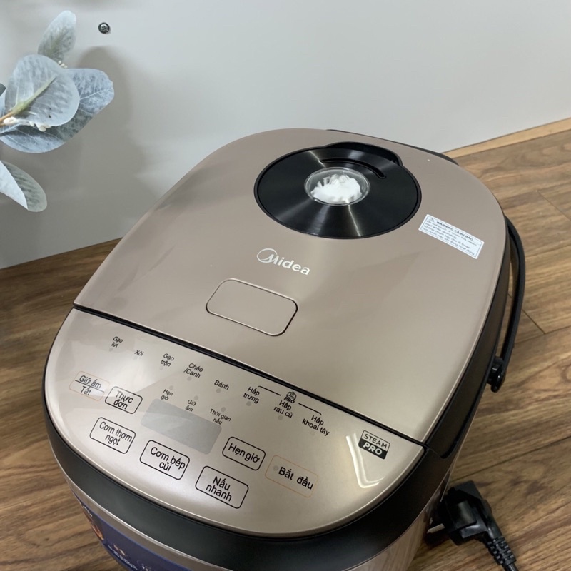Nồi Cơm Điện Tử Midea nấu gạo lứt 1.8L MB-FS5022, lỗi 1 đổi 1, Bảo hành toàn quốc 12 tháng