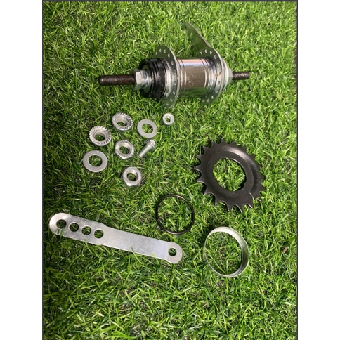 Cụm phanh chân phanh đạp ngược xe đạp Fixed Gear 36 lỗ